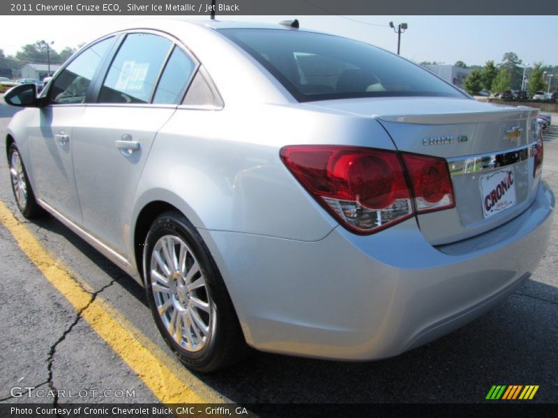Silver Ice Metallic / Jet Black 2011 Chevrolet Cruze ECO
