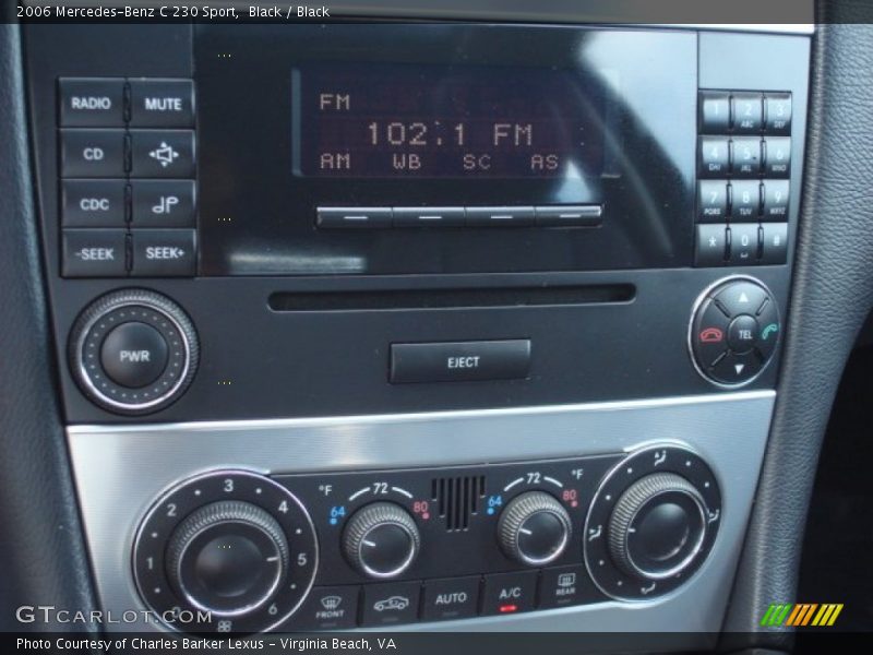 Black / Black 2006 Mercedes-Benz C 230 Sport
