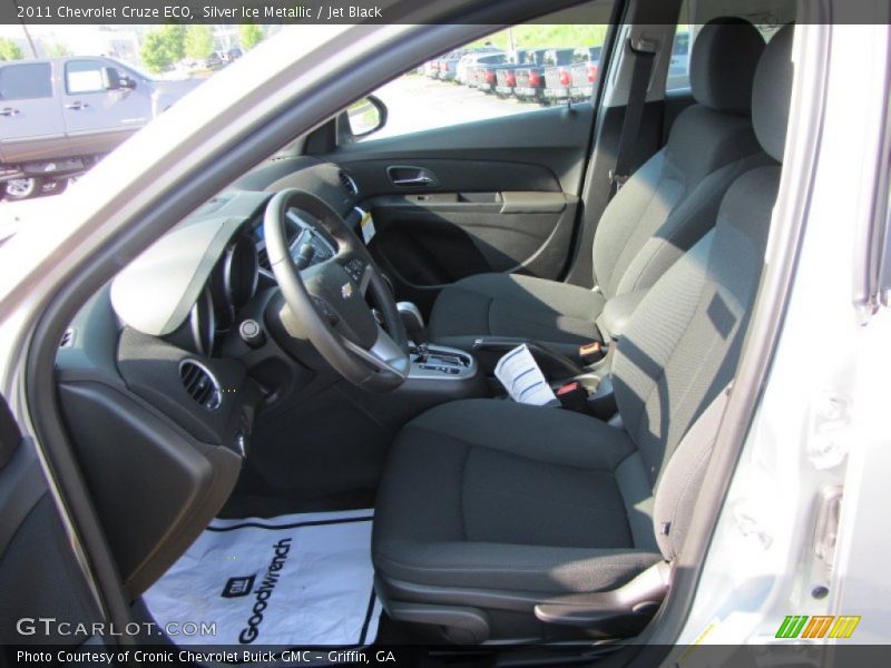 Silver Ice Metallic / Jet Black 2011 Chevrolet Cruze ECO