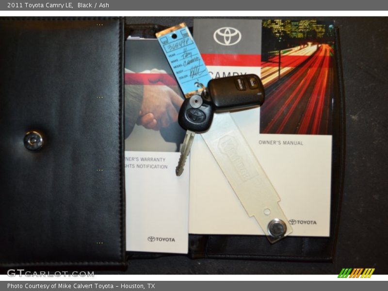Black / Ash 2011 Toyota Camry LE