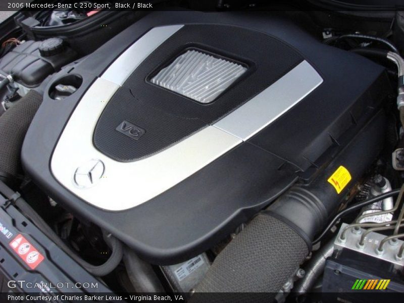 Black / Black 2006 Mercedes-Benz C 230 Sport