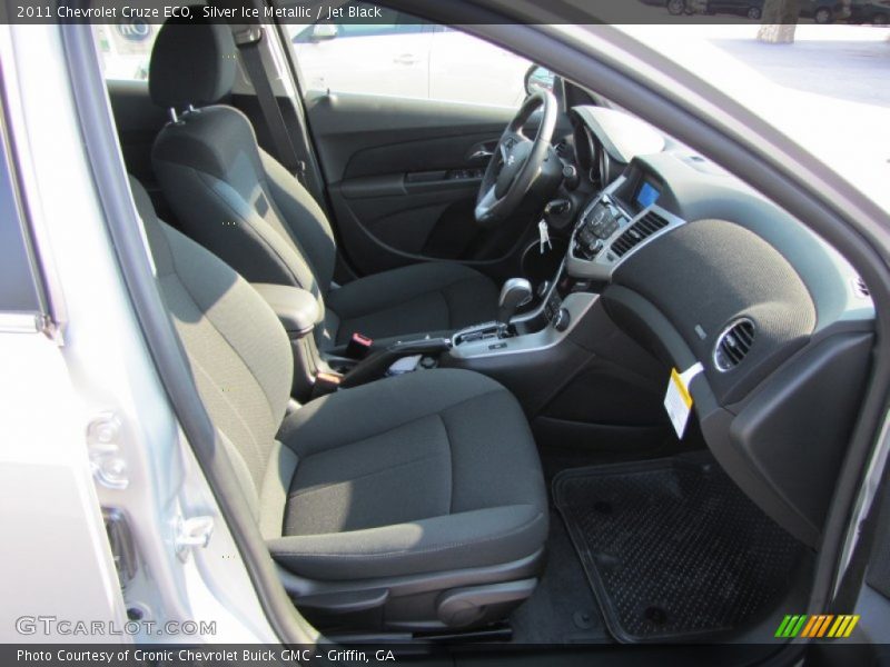 Silver Ice Metallic / Jet Black 2011 Chevrolet Cruze ECO