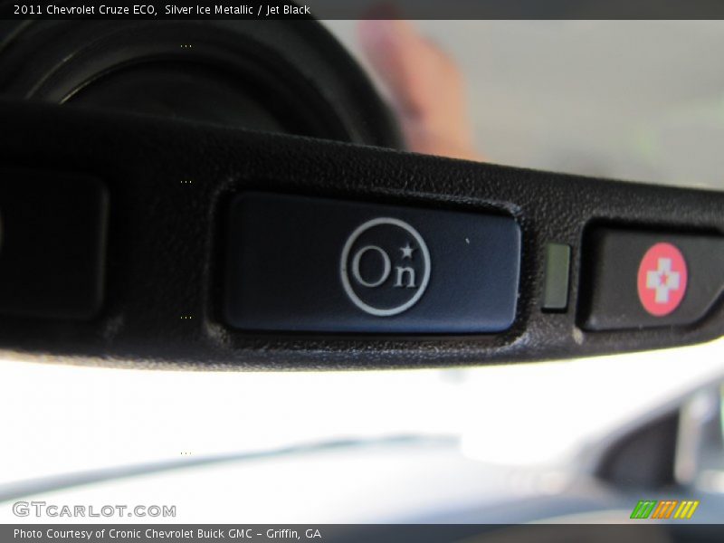 Silver Ice Metallic / Jet Black 2011 Chevrolet Cruze ECO