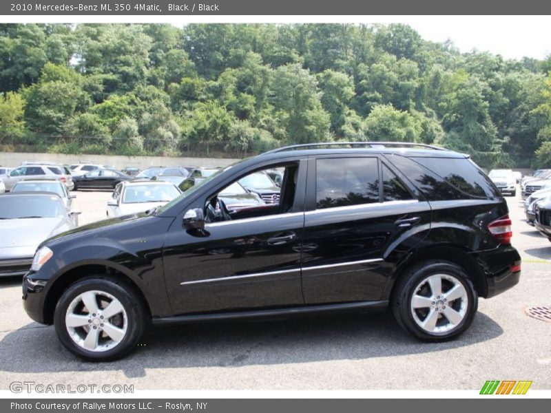 Black / Black 2010 Mercedes-Benz ML 350 4Matic