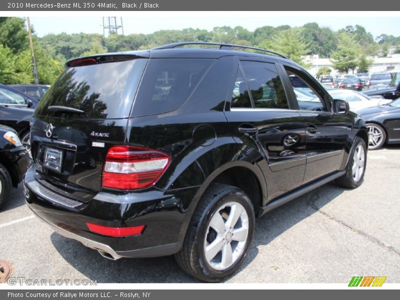 Black / Black 2010 Mercedes-Benz ML 350 4Matic