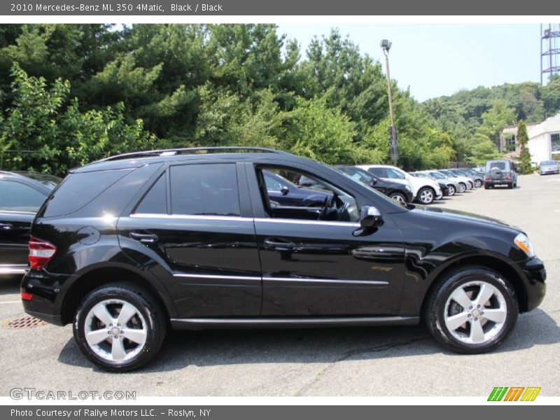 Black / Black 2010 Mercedes-Benz ML 350 4Matic
