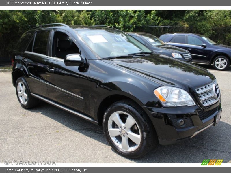 Black / Black 2010 Mercedes-Benz ML 350 4Matic