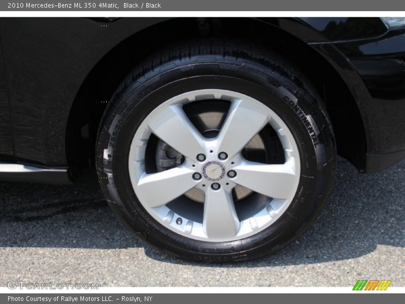 Black / Black 2010 Mercedes-Benz ML 350 4Matic