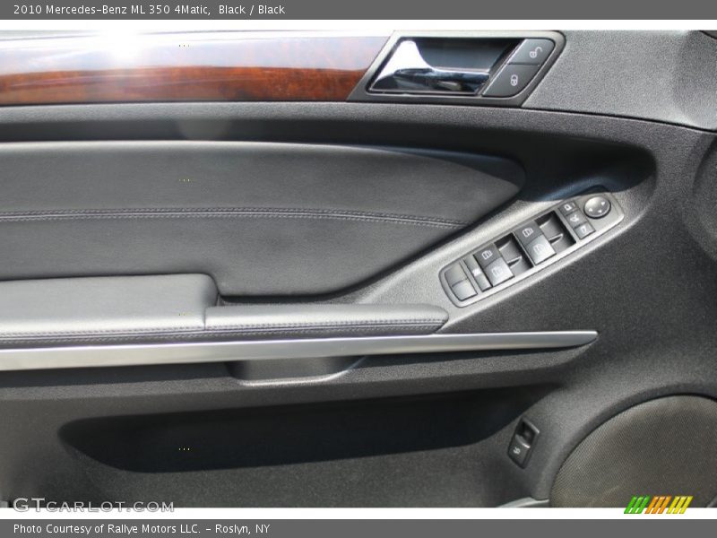 Black / Black 2010 Mercedes-Benz ML 350 4Matic