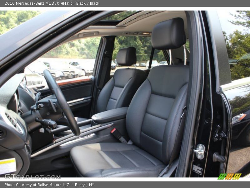 Black / Black 2010 Mercedes-Benz ML 350 4Matic