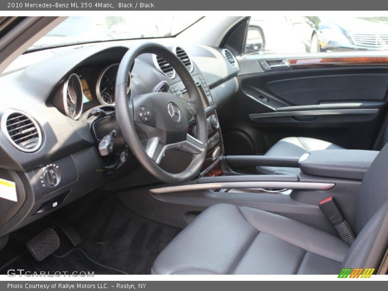 Black / Black 2010 Mercedes-Benz ML 350 4Matic