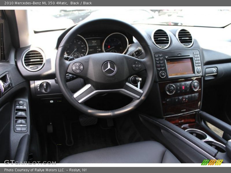 Black / Black 2010 Mercedes-Benz ML 350 4Matic