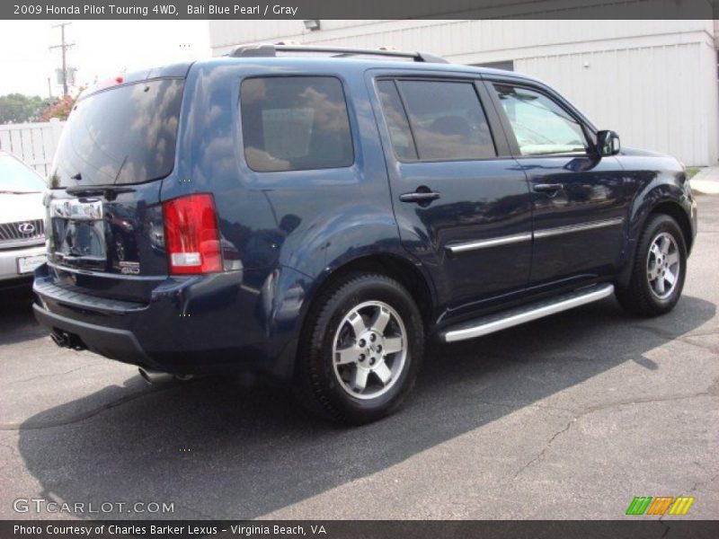 Bali Blue Pearl / Gray 2009 Honda Pilot Touring 4WD