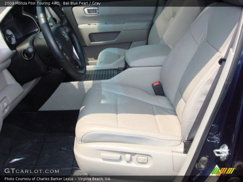 Bali Blue Pearl / Gray 2009 Honda Pilot Touring 4WD