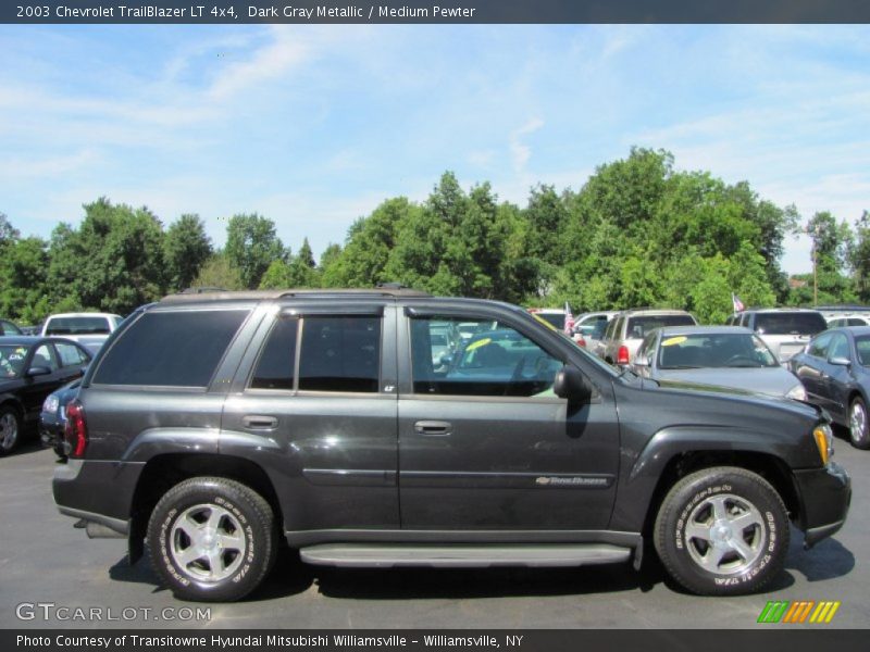 Dark Gray Metallic / Medium Pewter 2003 Chevrolet TrailBlazer LT 4x4