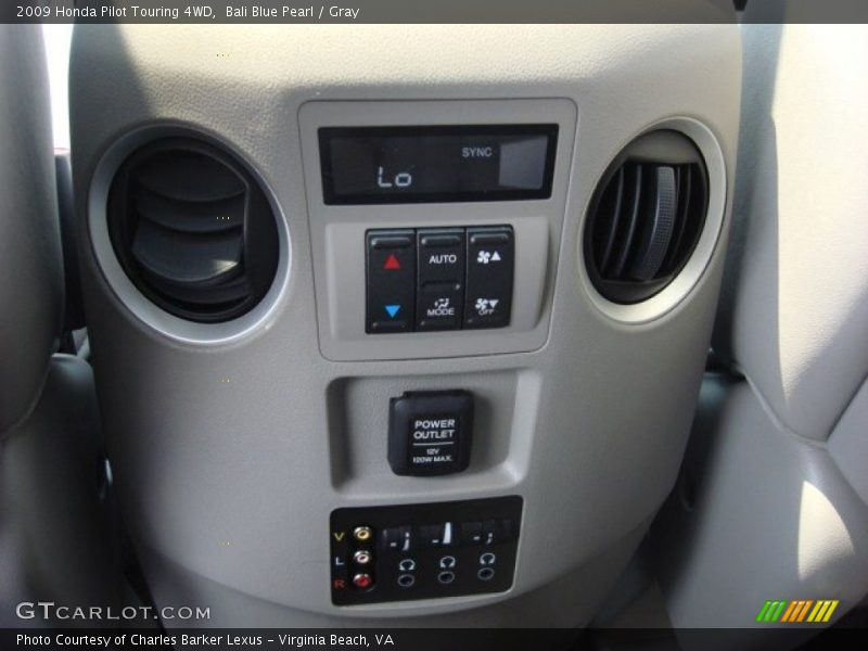 Bali Blue Pearl / Gray 2009 Honda Pilot Touring 4WD