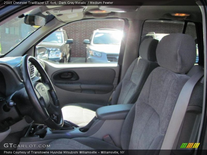 Dark Gray Metallic / Medium Pewter 2003 Chevrolet TrailBlazer LT 4x4