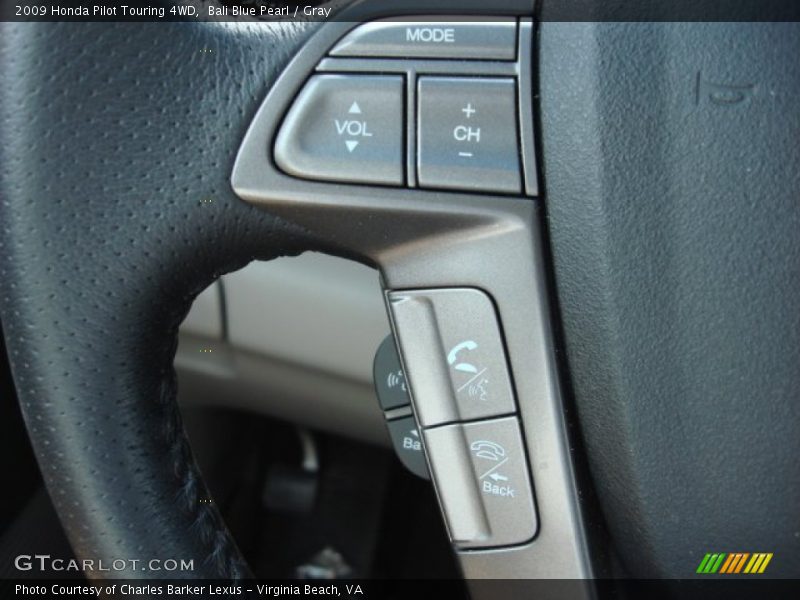 Bali Blue Pearl / Gray 2009 Honda Pilot Touring 4WD