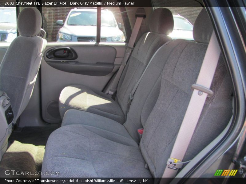 Dark Gray Metallic / Medium Pewter 2003 Chevrolet TrailBlazer LT 4x4