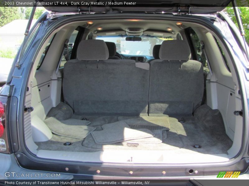 Dark Gray Metallic / Medium Pewter 2003 Chevrolet TrailBlazer LT 4x4