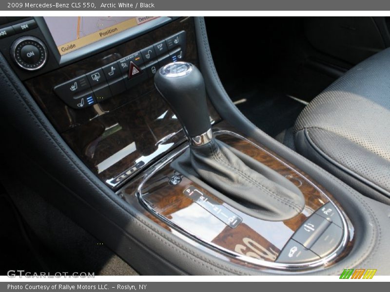 Arctic White / Black 2009 Mercedes-Benz CLS 550