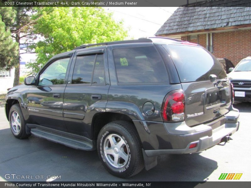 Dark Gray Metallic / Medium Pewter 2003 Chevrolet TrailBlazer LT 4x4