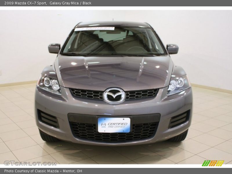 Galaxy Gray Mica / Black 2009 Mazda CX-7 Sport
