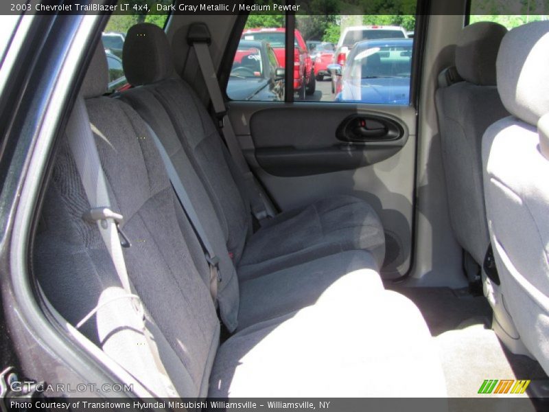 Dark Gray Metallic / Medium Pewter 2003 Chevrolet TrailBlazer LT 4x4