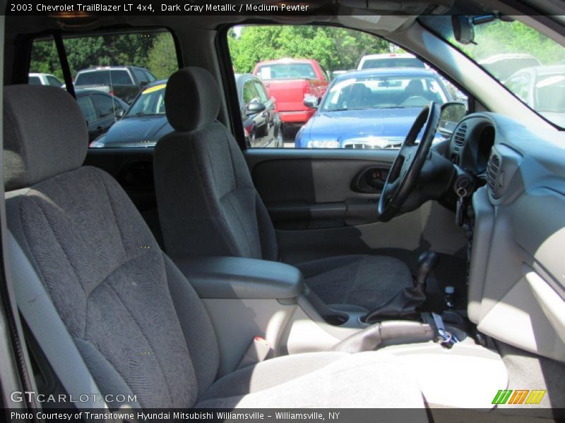 Dark Gray Metallic / Medium Pewter 2003 Chevrolet TrailBlazer LT 4x4