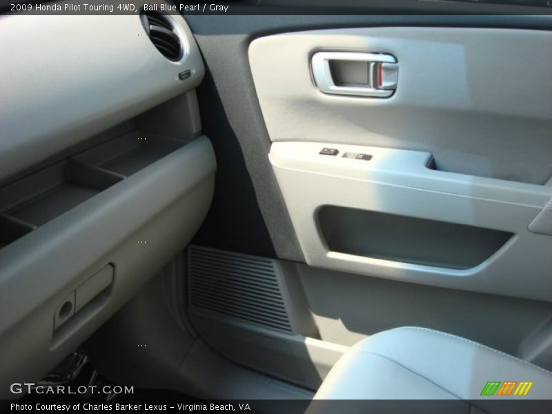 Bali Blue Pearl / Gray 2009 Honda Pilot Touring 4WD