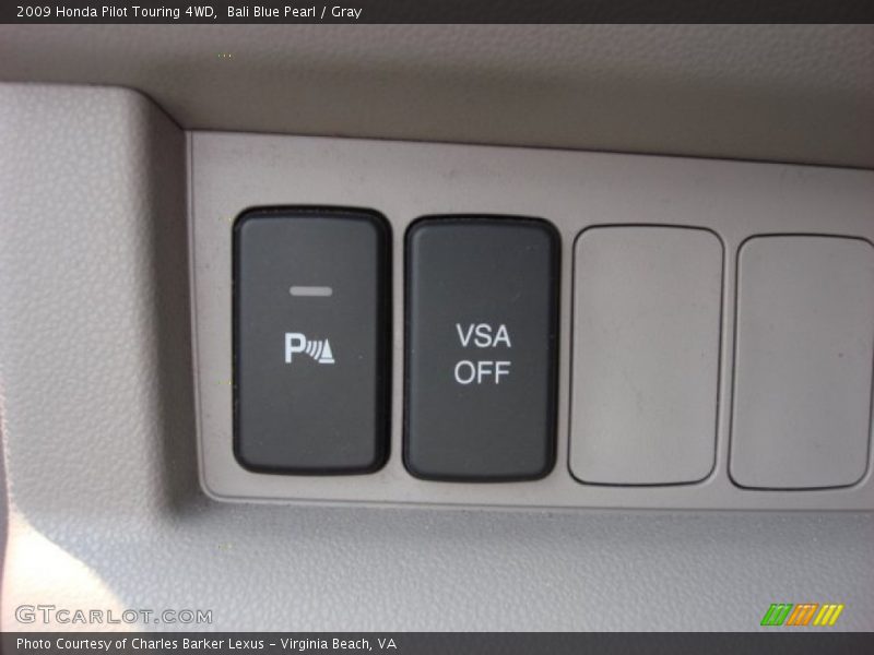 Bali Blue Pearl / Gray 2009 Honda Pilot Touring 4WD
