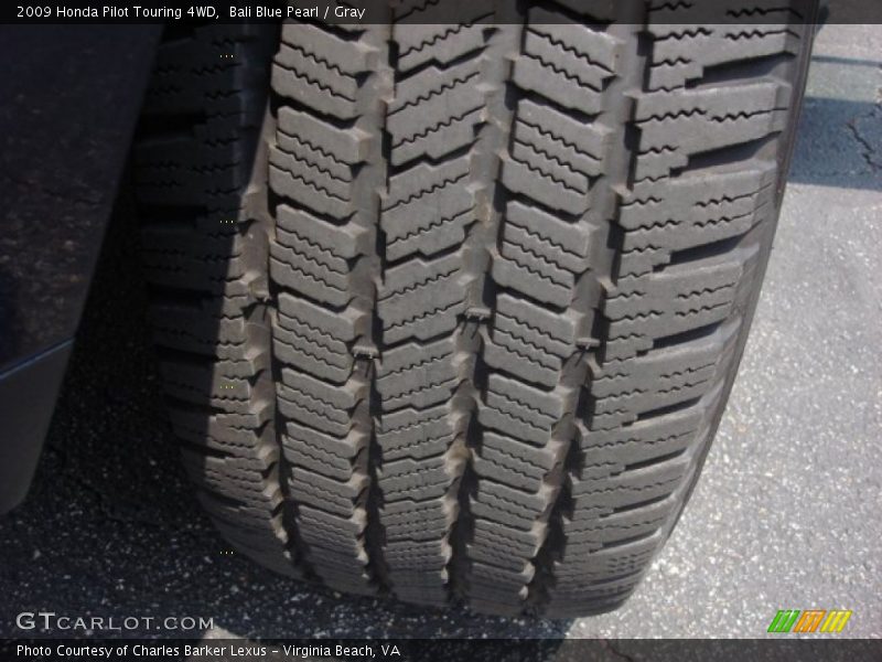 Bali Blue Pearl / Gray 2009 Honda Pilot Touring 4WD