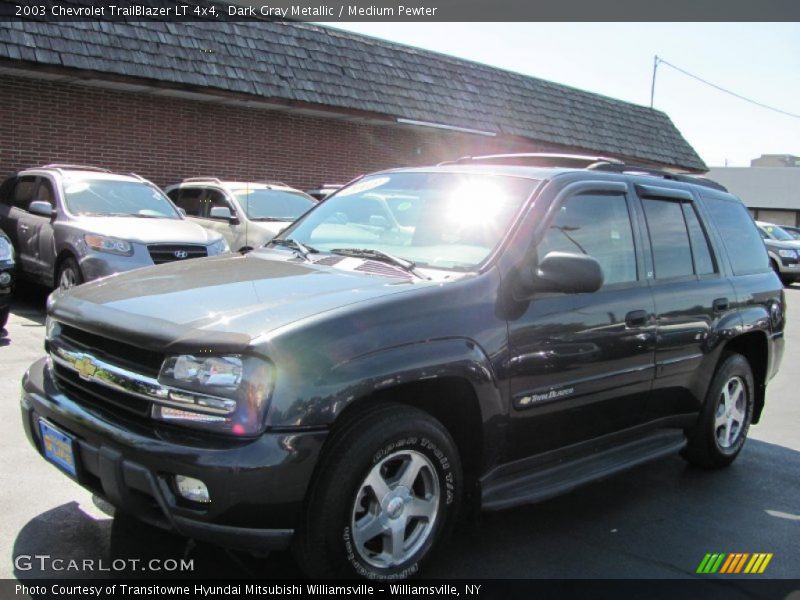 Dark Gray Metallic / Medium Pewter 2003 Chevrolet TrailBlazer LT 4x4
