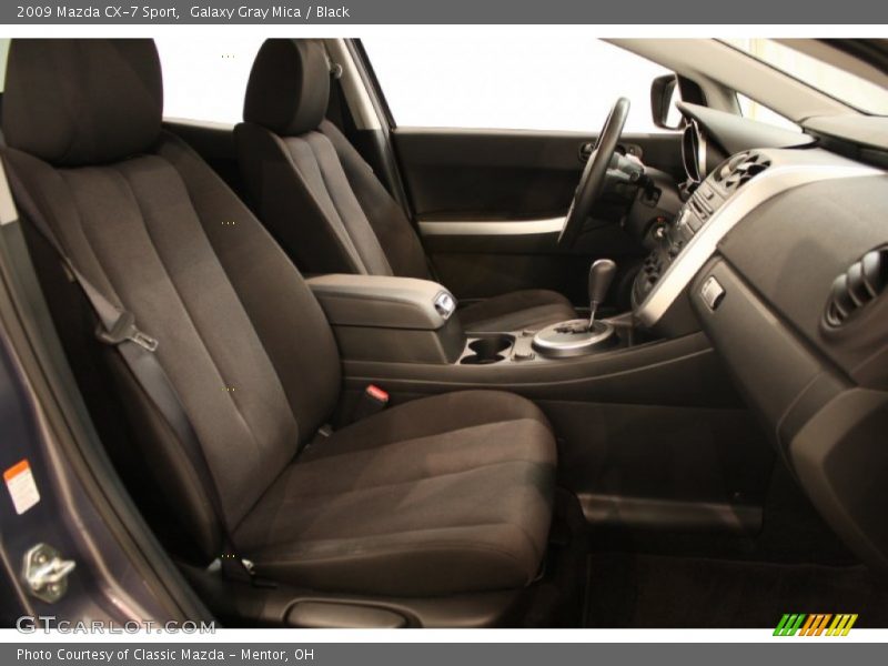 Galaxy Gray Mica / Black 2009 Mazda CX-7 Sport