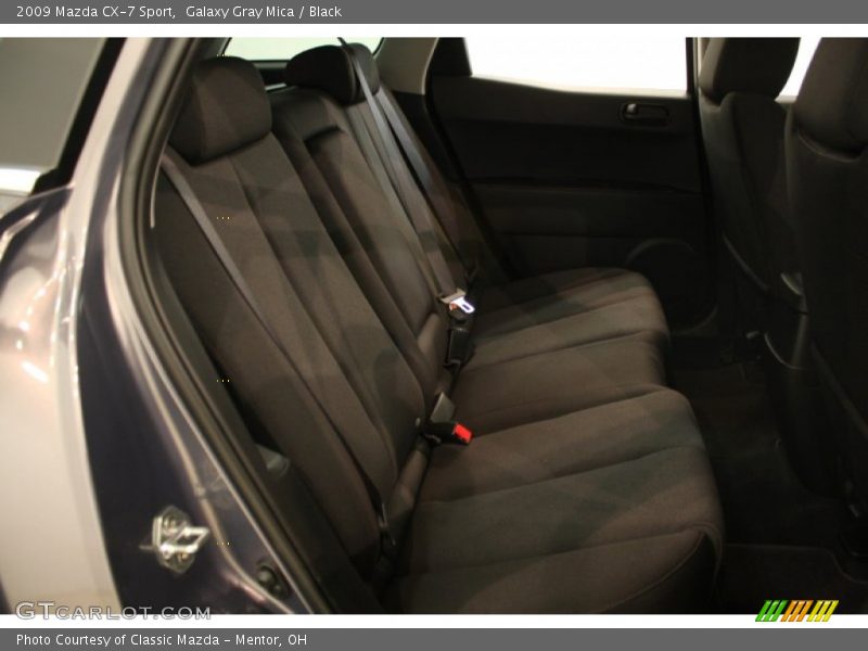 Galaxy Gray Mica / Black 2009 Mazda CX-7 Sport
