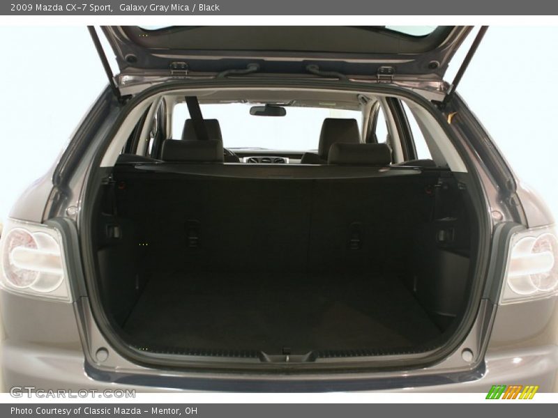 Galaxy Gray Mica / Black 2009 Mazda CX-7 Sport