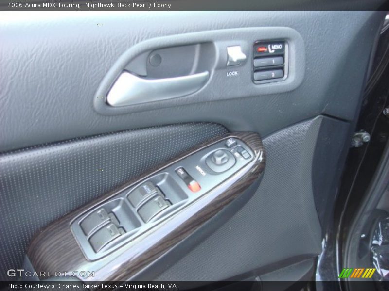 Nighthawk Black Pearl / Ebony 2006 Acura MDX Touring