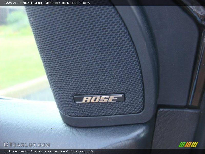 Nighthawk Black Pearl / Ebony 2006 Acura MDX Touring