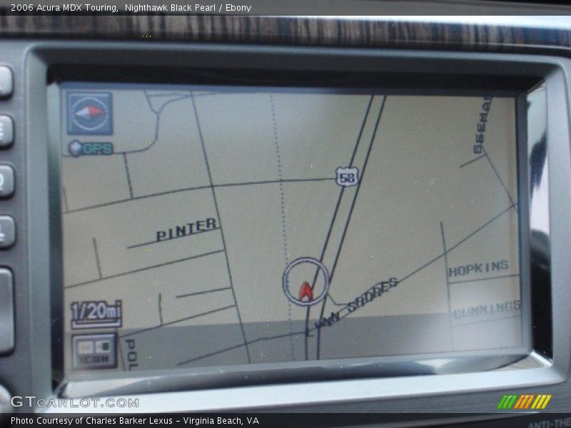 Nighthawk Black Pearl / Ebony 2006 Acura MDX Touring