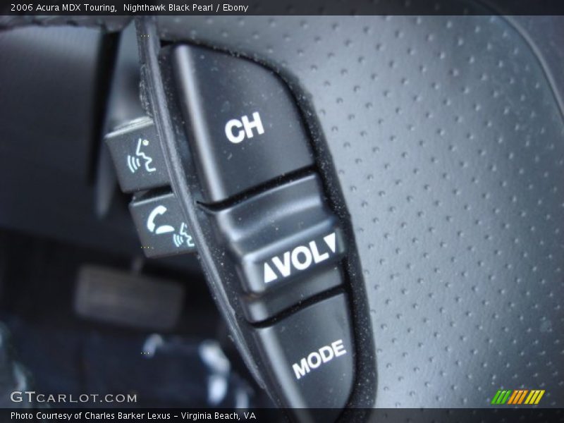 Nighthawk Black Pearl / Ebony 2006 Acura MDX Touring