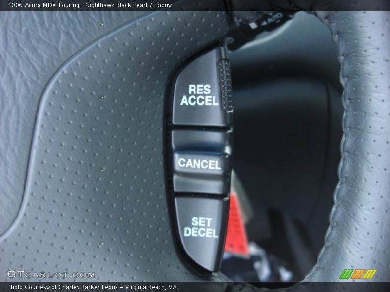 Nighthawk Black Pearl / Ebony 2006 Acura MDX Touring