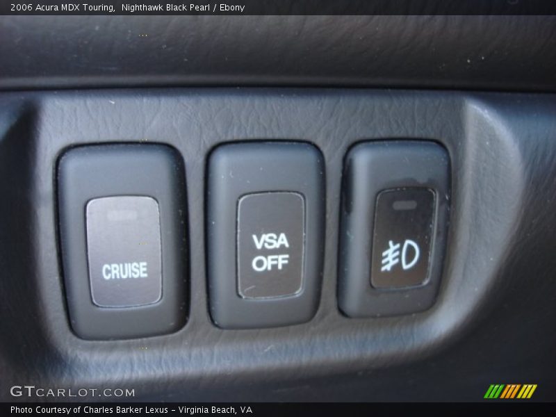 Nighthawk Black Pearl / Ebony 2006 Acura MDX Touring