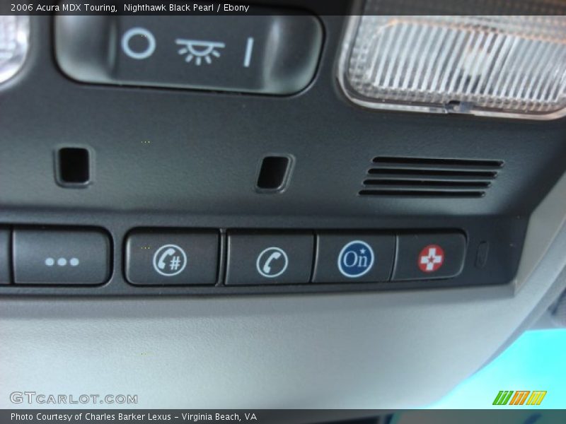 Nighthawk Black Pearl / Ebony 2006 Acura MDX Touring