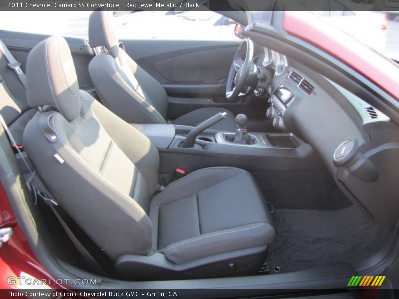 Red Jewel Metallic / Black 2011 Chevrolet Camaro SS Convertible