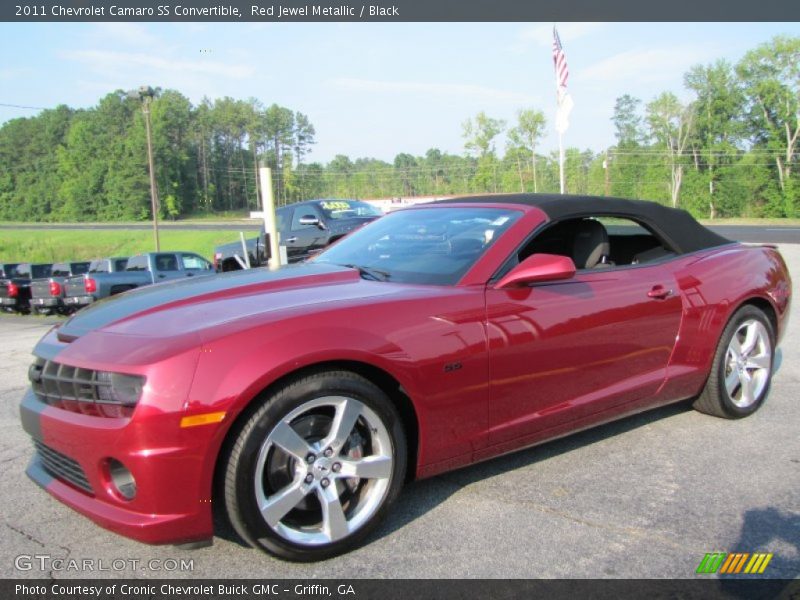 Front 3/4 View of 2011 Camaro SS Convertible
