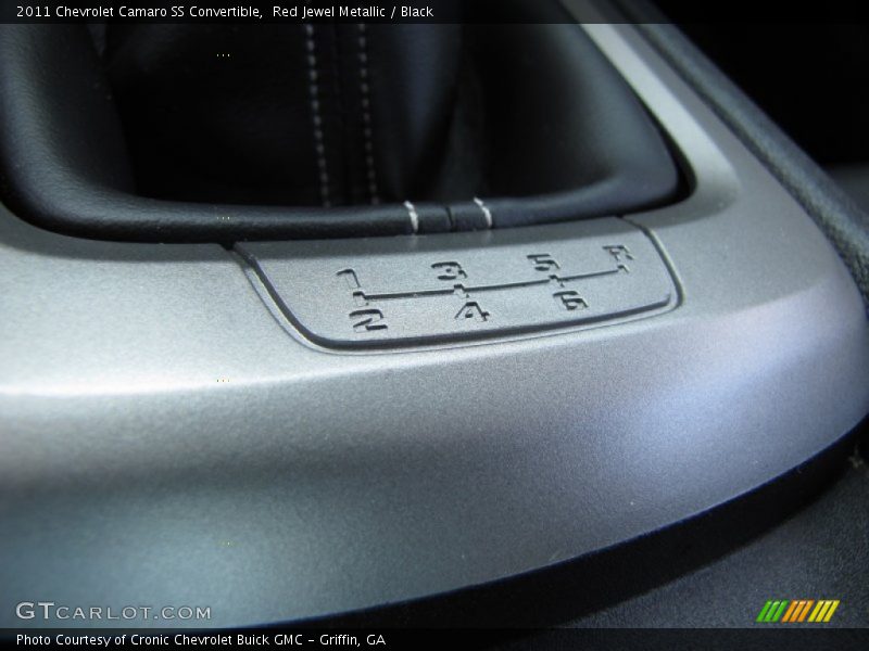 Red Jewel Metallic / Black 2011 Chevrolet Camaro SS Convertible