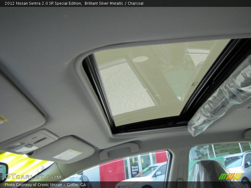 Brilliant Silver Metallic / Charcoal 2012 Nissan Sentra 2.0 SR Special Edition