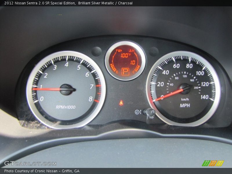  2012 Sentra 2.0 SR Special Edition 2.0 SR Special Edition Gauges
