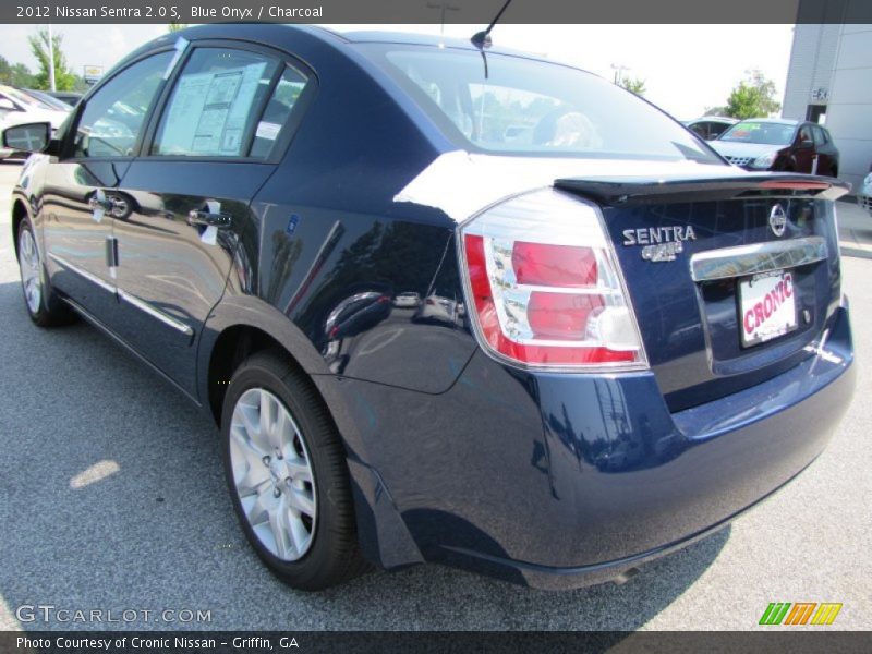 Blue Onyx / Charcoal 2012 Nissan Sentra 2.0 S