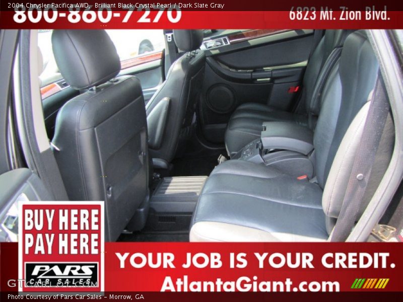 Brilliant Black Crystal Pearl / Dark Slate Gray 2004 Chrysler Pacifica AWD